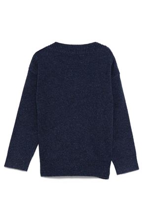 maglione in lana blu BURBERRY KIDS | 8109516C1172